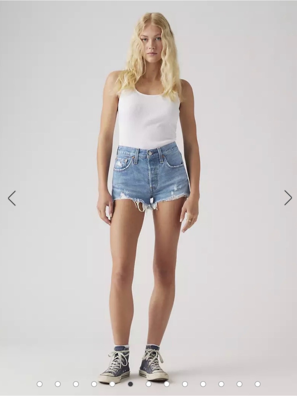 Levi’s 501® ORIGINAL FIT HIGH RISE WOMEN'S SHORTS NWT Size 26